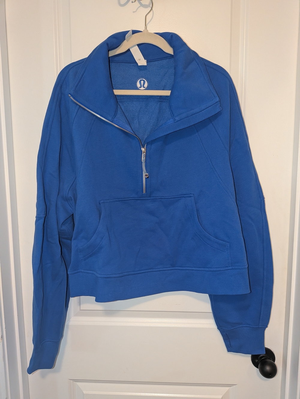Lululemon Blue Half-Zip Scuba